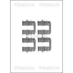 Priedų komplektas, diskinių stabdžių trinkelės TRISCAN 8105 431623