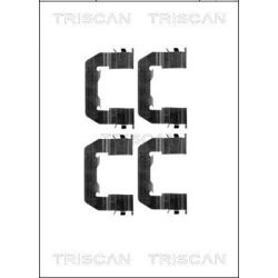 Priedų komplektas, diskinių stabdžių trinkelės TRISCAN 8105 431628