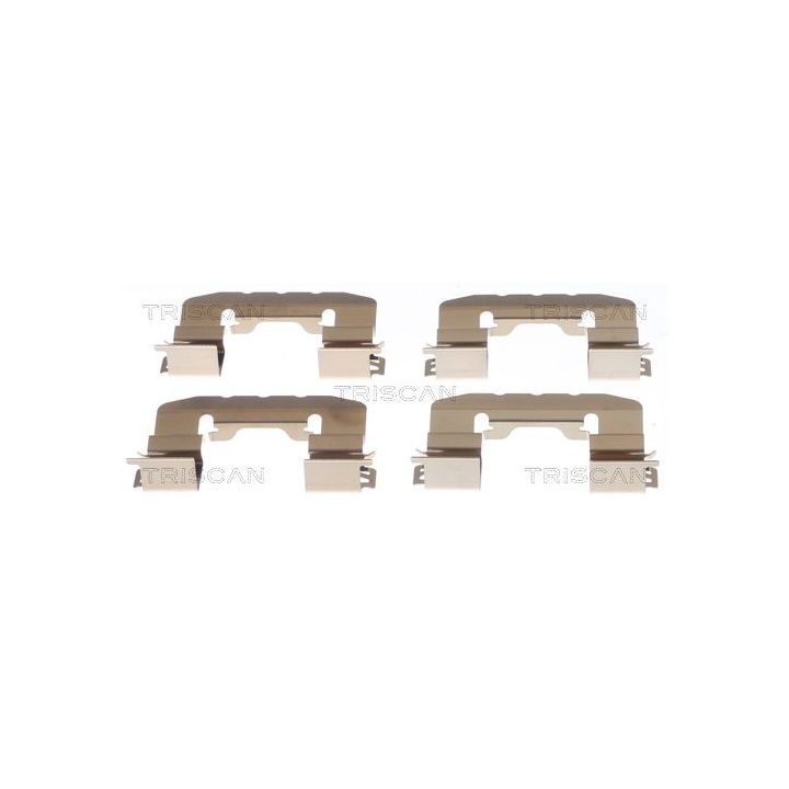 Priedų komplektas, diskinių stabdžių trinkelės TRISCAN 8105 431636
