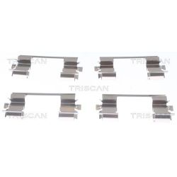 Priedų komplektas, diskinių stabdžių trinkelės TRISCAN 8105 431637