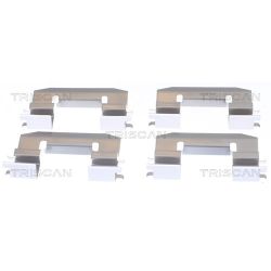 Priedų komplektas, diskinių stabdžių trinkelės TRISCAN 8105 431638