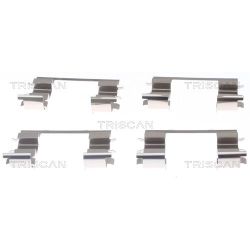 Priedų komplektas, diskinių stabdžių trinkelės TRISCAN 8105 431641