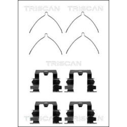 Priedų komplektas, diskinių stabdžių trinkelės TRISCAN 8105 501576