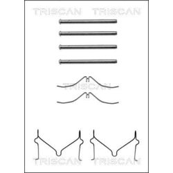 Priedų komplektas, diskinių stabdžių trinkelės TRISCAN 8105 501579