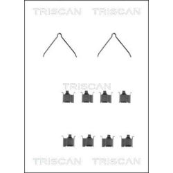 Priedų komplektas, diskinių stabdžių trinkelės TRISCAN 8105 501580