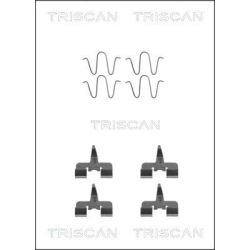 Priedų komplektas, diskinių stabdžių trinkelės TRISCAN 8105 501582