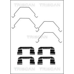 Priedų komplektas, diskinių stabdžių trinkelės TRISCAN 8105 501583