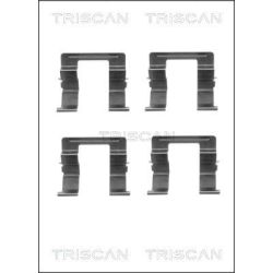Priedų komplektas, diskinių stabdžių trinkelės TRISCAN 8105 501584