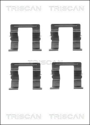 Priedų komplektas, diskinių stabdžių trinkelės TRISCAN 8105 501584