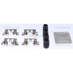 Priedų komplektas, diskinių stabdžių trinkelės TRISCAN 8105 501591