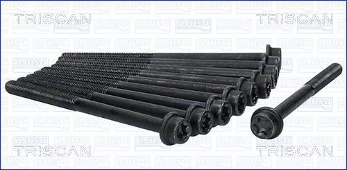 Varžtų kompl., cil. galvutės varžtai TRISCAN 98-2620