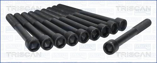 Varžtų kompl., cil. galvutės varžtai TRISCAN 98-4005