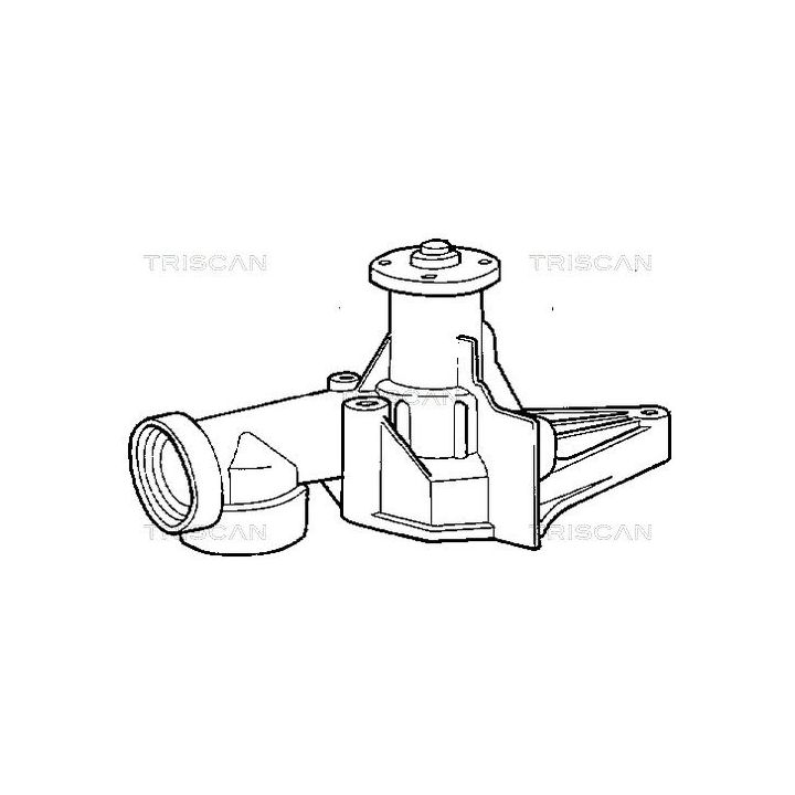 Vandens siurblys, variklio aušinimas TRISCAN 8600 10856