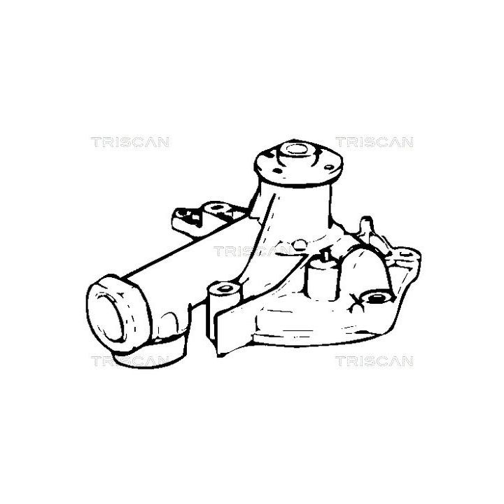 Vandens siurblys, variklio aušinimas TRISCAN 8600 10857