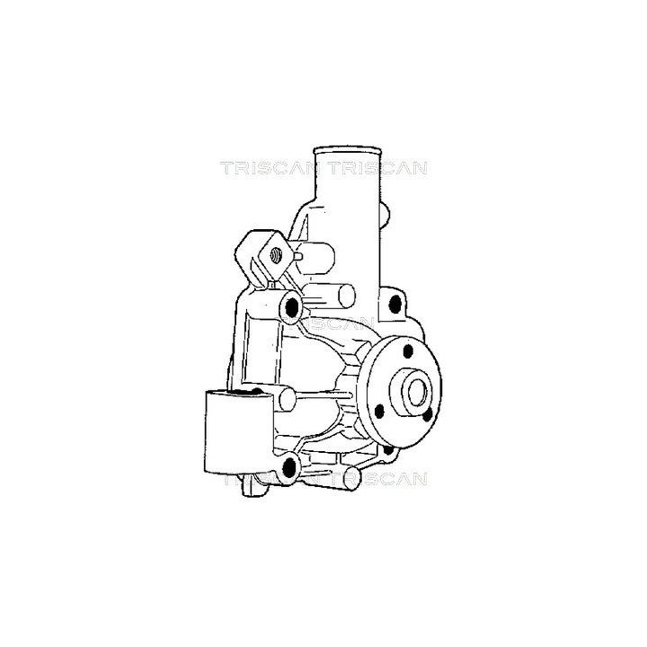 Vandens siurblys, variklio aušinimas TRISCAN 8600 10935