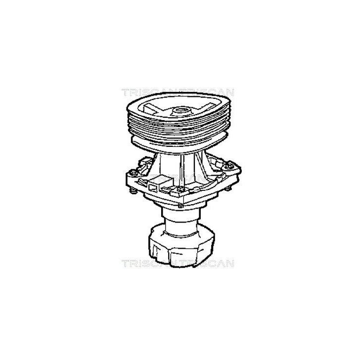 Vandens siurblys, variklio aušinimas TRISCAN 8600 15008