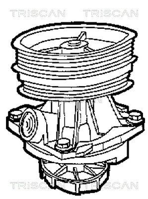 Vandens siurblys, variklio aušinimas TRISCAN 8600 15014