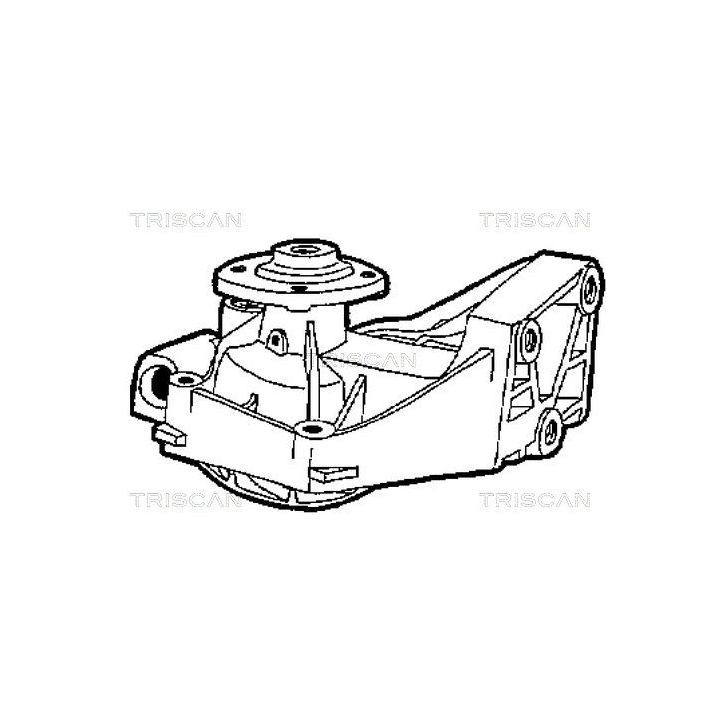 Vandens siurblys, variklio aušinimas TRISCAN 8600 15017