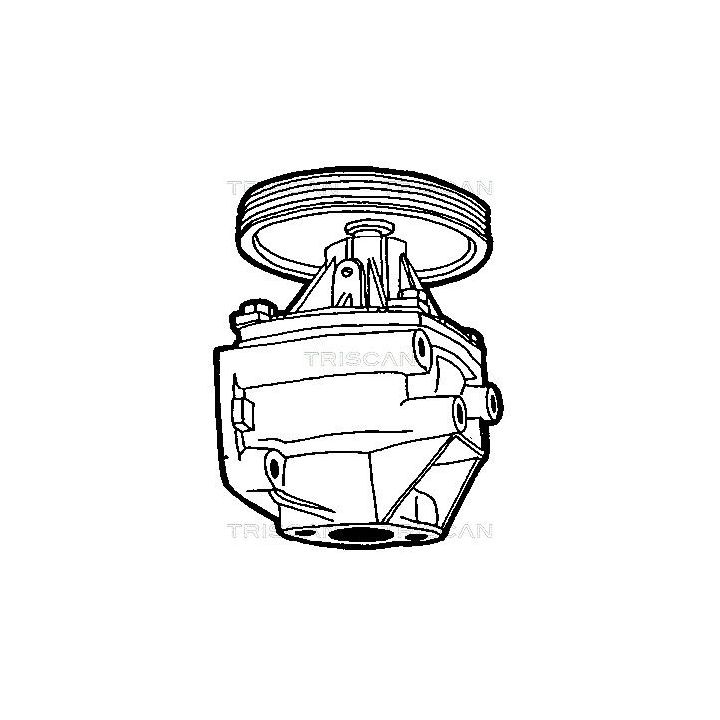 Vandens siurblys, variklio aušinimas TRISCAN 8600 15920