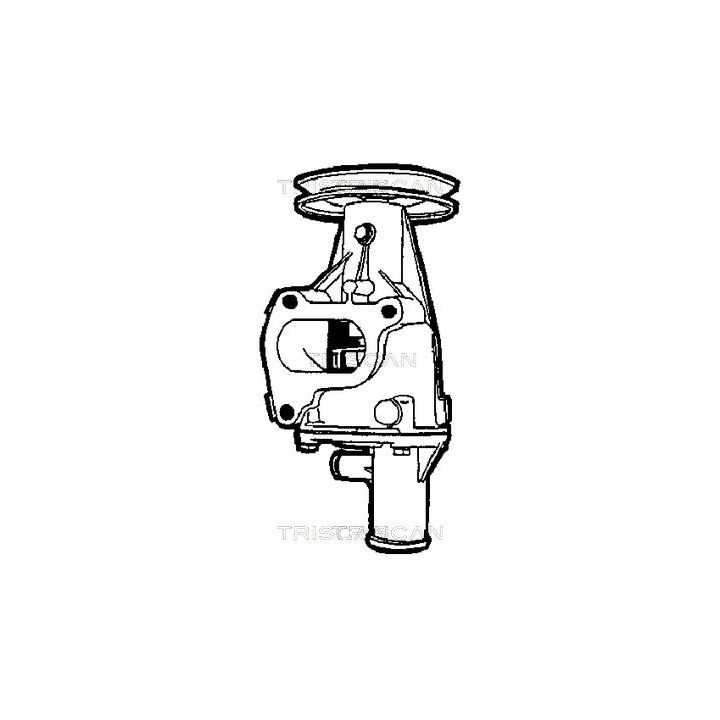 Vandens siurblys, variklio aušinimas TRISCAN 8600 15969