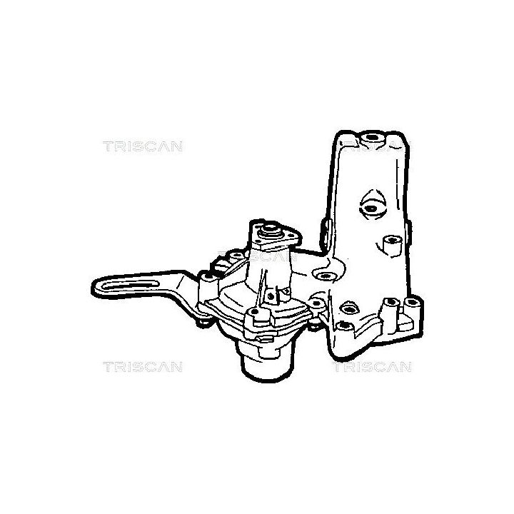 Vandens siurblys, variklio aušinimas TRISCAN 8600 15970