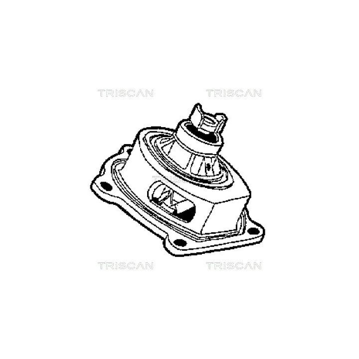 Vandens siurblys, variklio aušinimas TRISCAN 8600 17003