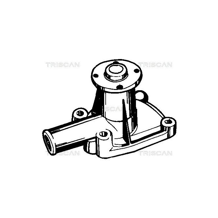 Vandens siurblys, variklio aušinimas TRISCAN 8600 17006
