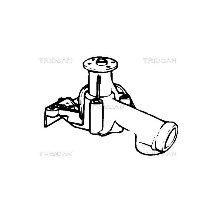 Vandens siurblys, variklio aušinimas TRISCAN 8600 42882