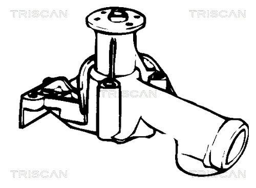 Vandens siurblys, variklio aušinimas TRISCAN 8600 42882
