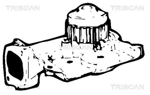 Vandens siurblys, variklio aušinimas TRISCAN 8600 50869