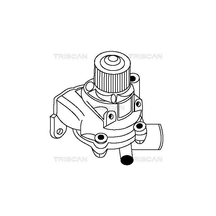 Vandens siurblys, variklio aušinimas TRISCAN 8600 50946