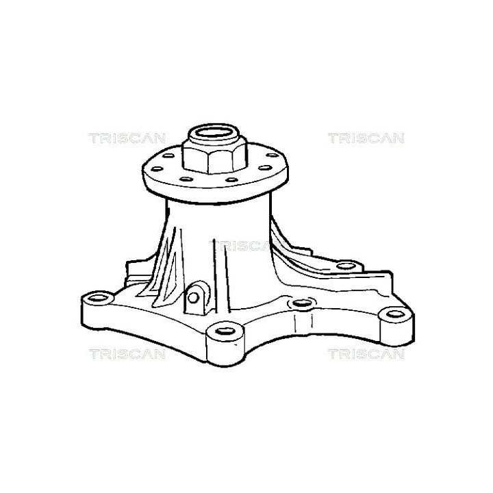 Vandens siurblys, variklio aušinimas TRISCAN 8600 60103