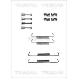 Priedų komplektas, stovėjimo stabdžių trinkelės TRISCAN 8105 102589
