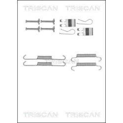 Priedų komplektas, stovėjimo stabdžių trinkelės TRISCAN 8105 172469