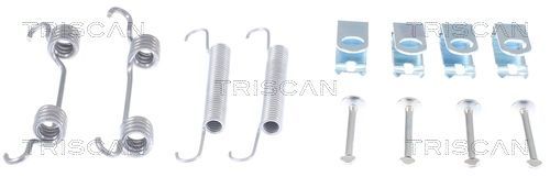 Priedų komplektas, stovėjimo stabdžių trinkelės TRISCAN 8105 182010