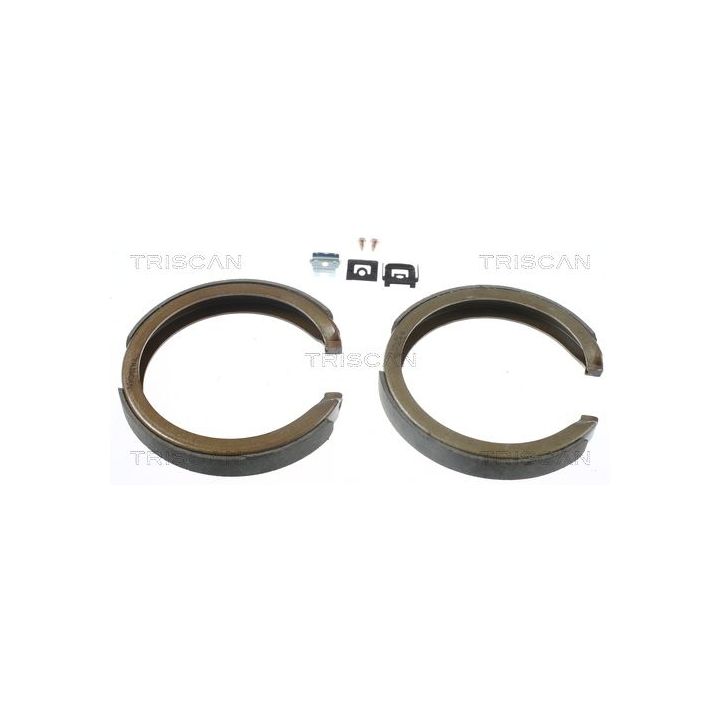 Stabdžių trinkelių komplektas, stovėjimo stabdis TRISCAN 8100 10040