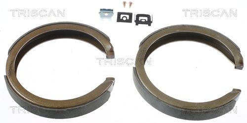 Stabdžių trinkelių komplektas, stovėjimo stabdis TRISCAN 8100 10040