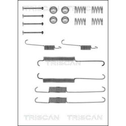 Priedų komplektas, stabdžių trinkelės TRISCAN 8105 102508