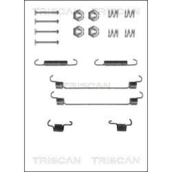 Priedų komplektas, stabdžių trinkelės TRISCAN 8105 102525