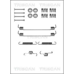 Priedų komplektas, stabdžių trinkelės TRISCAN 8105 102596