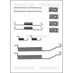 Priedų komplektas, stabdžių trinkelės TRISCAN 8105 102609