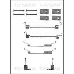 Priedų komplektas, stabdžių trinkelės TRISCAN 8105 102610