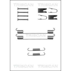 Priedų komplektas, stabdžių trinkelės TRISCAN 8105 102612