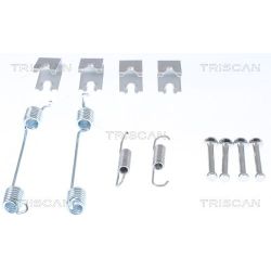 Priedų komplektas, stabdžių trinkelės TRISCAN 8105 102620