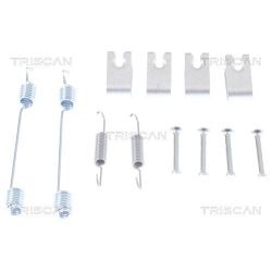 Priedų komplektas, stabdžių trinkelės TRISCAN 8105 102621
