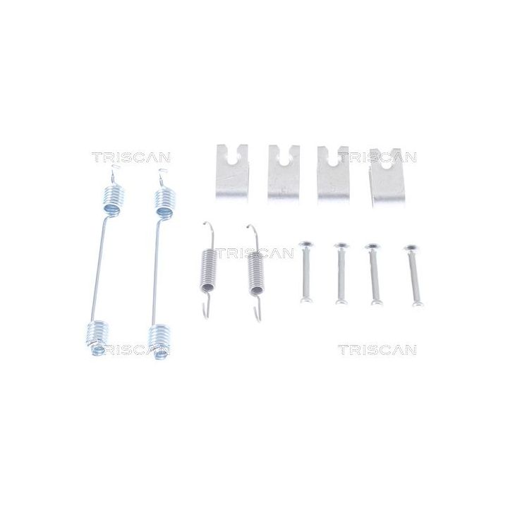 Priedų komplektas, stabdžių trinkelės TRISCAN 8105 102621