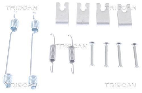 Priedų komplektas, stabdžių trinkelės TRISCAN 8105 102621