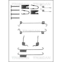 Priedų komplektas, stabdžių trinkelės TRISCAN 8105 162588
