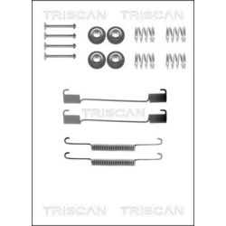 Priedų komplektas, stabdžių trinkelės TRISCAN 8105 172465
