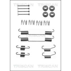 Priedų komplektas, stabdžių trinkelės TRISCAN 8105 172466